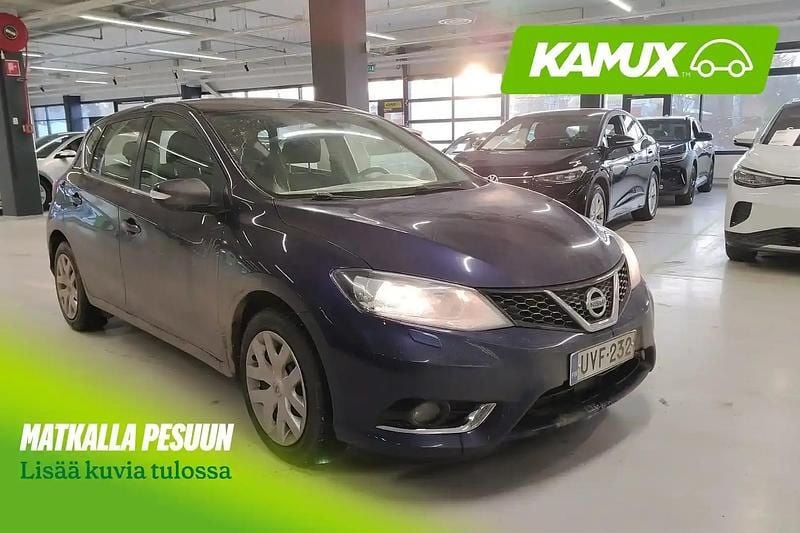 Käytetty Nissan Pulsar Visia 116 HP (85 kW) 2015 Sininen Viistoperä