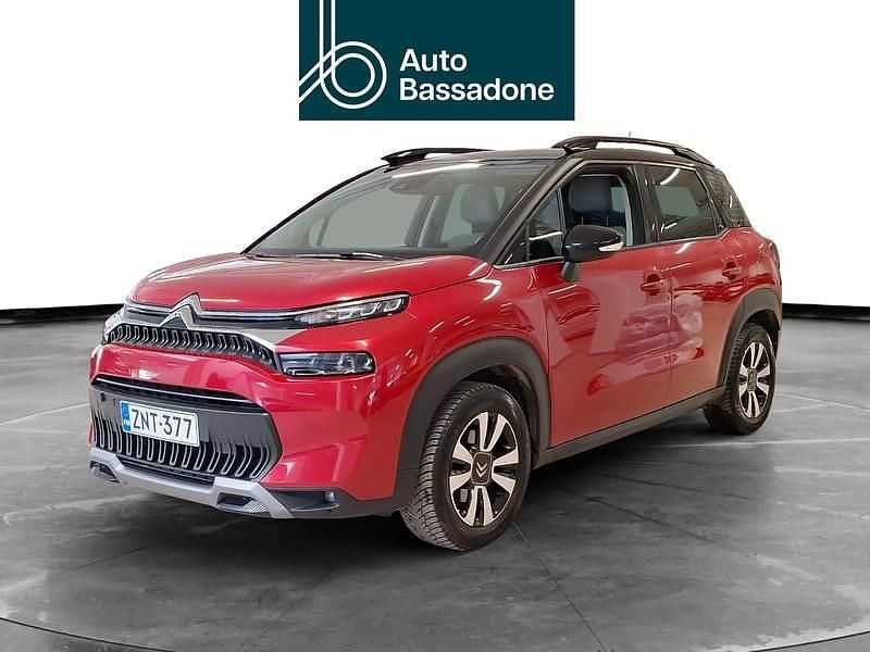 Punainen Käytetty 2021 Citroën C3 Aircross PureTech Katumaasturi | 12 280 € - Kuva 1/4