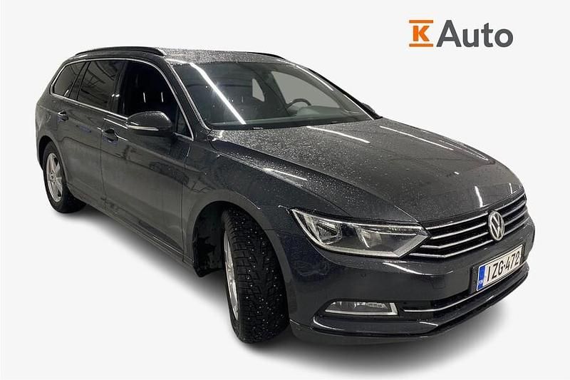 Harmaa Käytetty 2018 VW Passat Comfortline Farmari | 16 690 € (Perustarjous) - Kuva 1/3