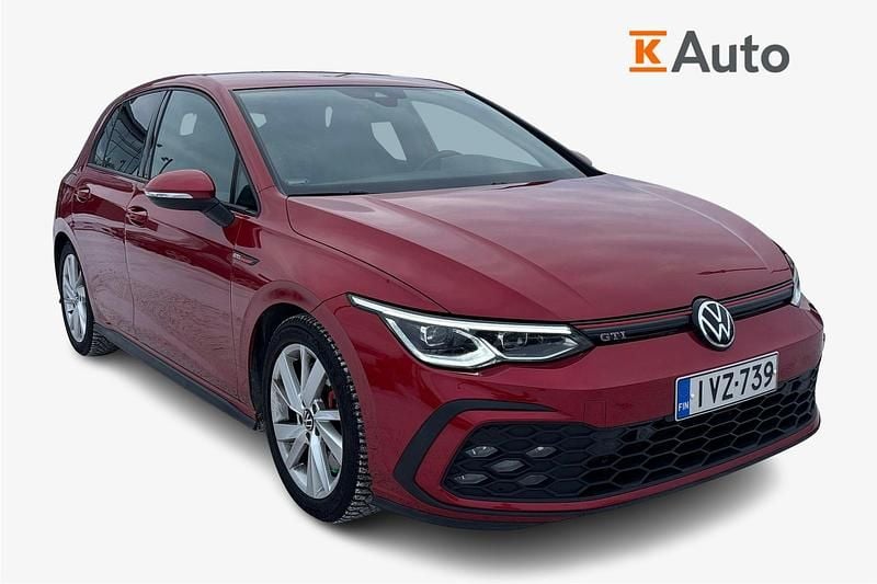 Käytetty VW Golf VIII GTI 245 HP (180 kW) 2021 Punainen Viistoperä