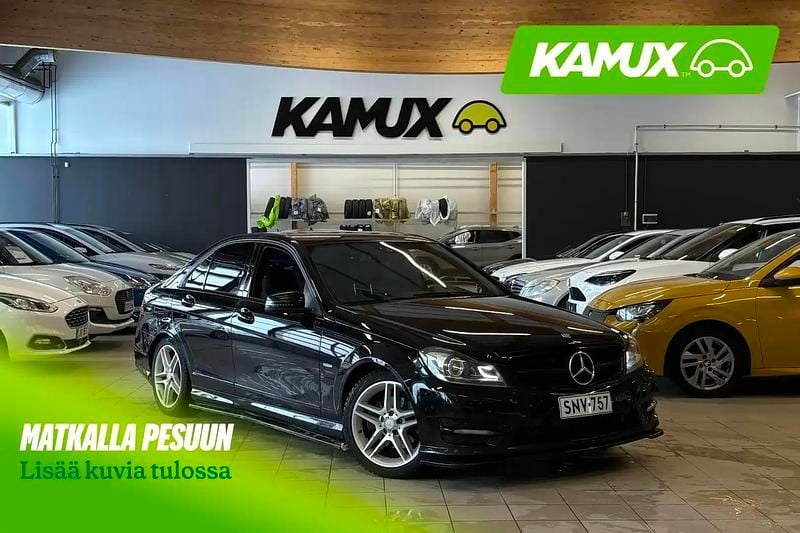 Käytetty Mercedes C180 Business 156 HP (114 kW) 2012 Musta Sedan