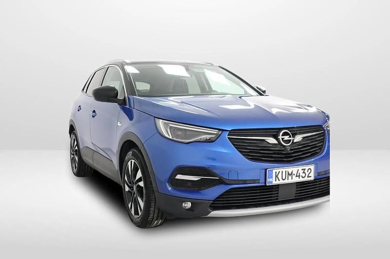 Käytetty Opel Grandland X Executive 131 HP (96 kW) 2021 Met. sininen Katumaasturi