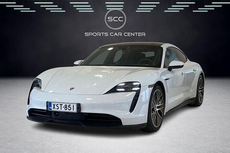 Valkoinen Käytetty 2020 Porsche Taycan 4S Sedan | 62 800 € (Perustarjous) - Kuva 1/4