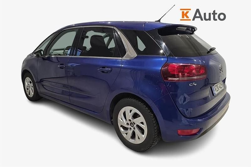 Käytetty Citroën C4 Picasso Intensive 131 HP (96 kW) 2017 Sininen Tila-auto