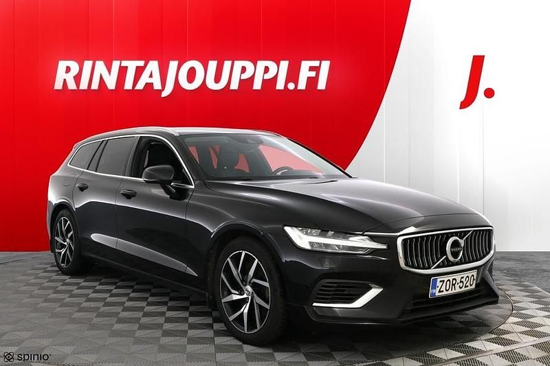 Musta Käytetty 2020 Volvo V60 Inscription Farmari | 24 700 € (Hyvä tarjous) - Kuva 1/3