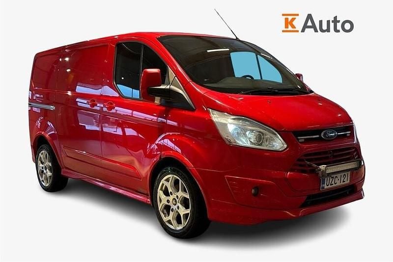 Käytetty Ford Transit Custom Sport 155 HP (114 kW) 2015 Punainen Van