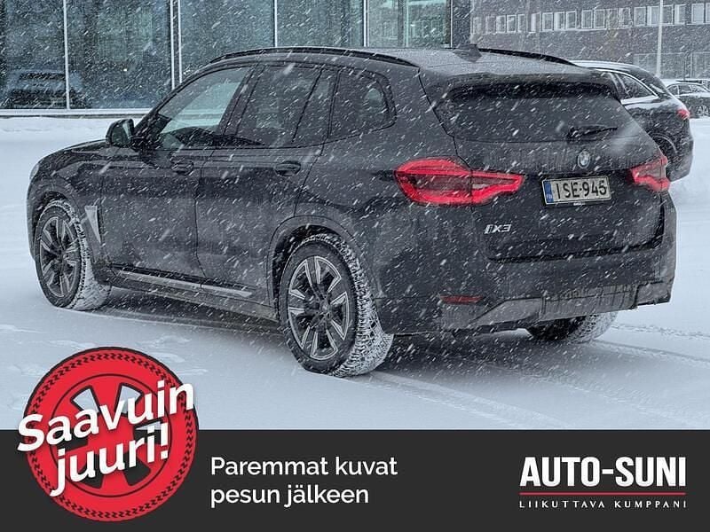 Käytetty BMW iX3 210 kW (286 HP) 2021 Musta Katumaasturi