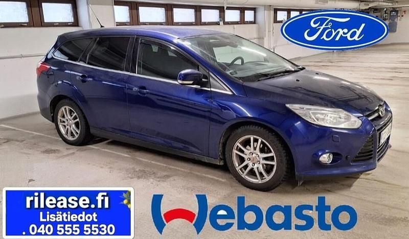 Käytetty Ford Focus Titanium 125 HP (91 kW) 2014 Sininen Farmari