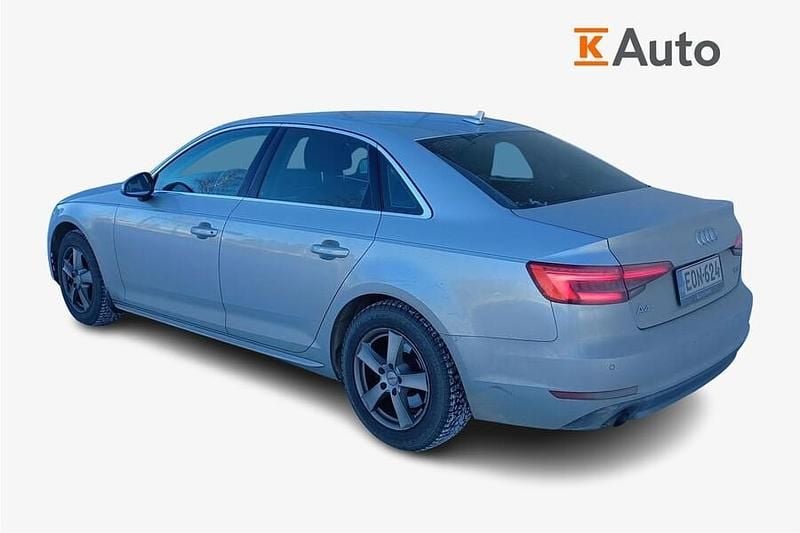 Käytetty Audi A4 Business 150 HP (110 kW) 2017 Met. hopea Sedan