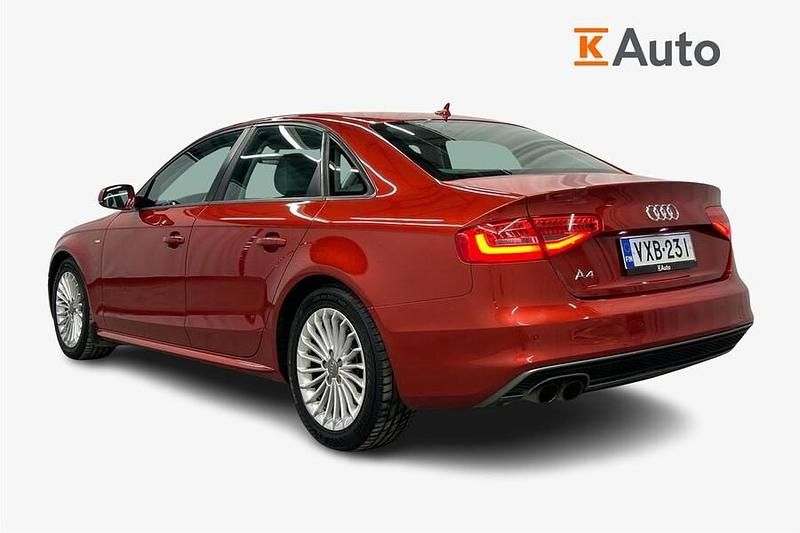 Käytetty Audi A4 Business 150 HP (110 kW) 2014 Punainen Sedan