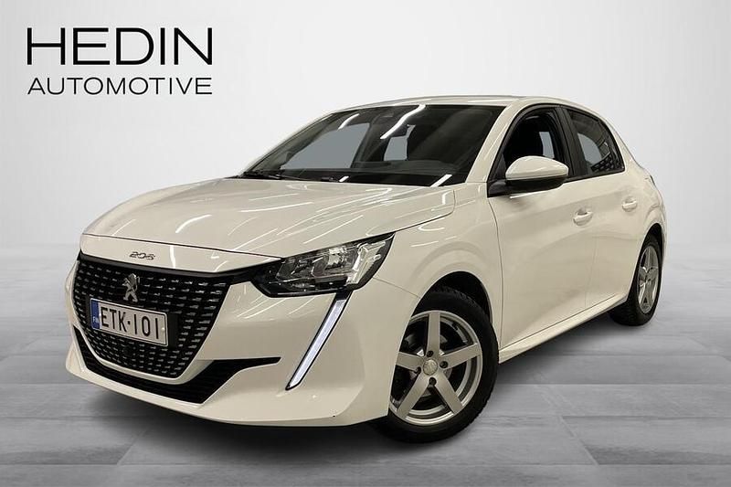 Valkoinen Käytetty 2020 Peugeot 208 Active Viistoperä | 9 750 € (Perustarjous) - Kuva 1/4