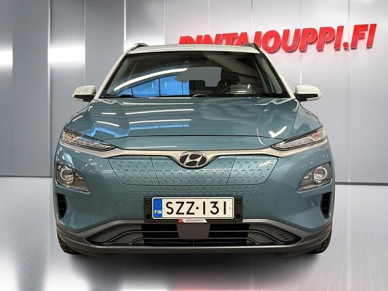 Käytetty Hyundai Kona Style 150 kW (204 HP) 2020 Sininen Katumaasturi