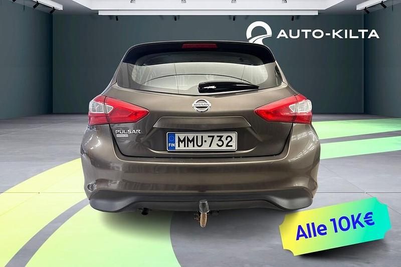 Käytetty Nissan Pulsar Acenta 116 HP (85 kW) 2017 Ruskea Viistoperä
