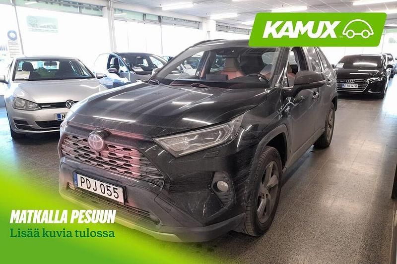 Musta Käytetty 2021 Toyota RAV4 Hybrid Premium Katumaasturi | 33 400 € (Perustarjous) - Kuva 1/4