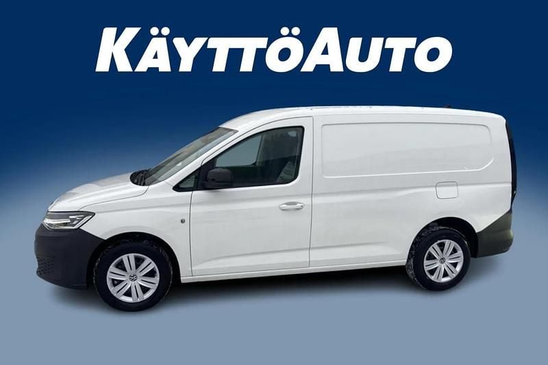 Uusi VW Caddy Maxi 122 HP (89 kW) 2025 Candyweiü Tila-auto