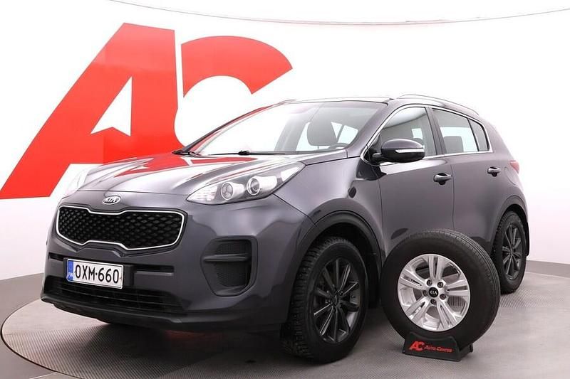 Harmaa Käytetty 2018 Kia Sportage Active Katumaasturi | 16 890 € (Perustarjous) - Kuva 1/4