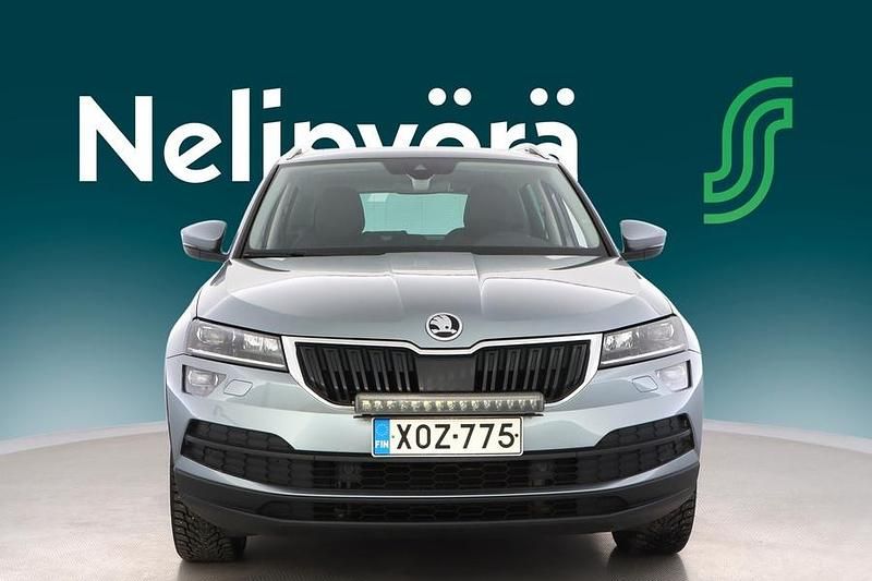 Käytetty Skoda Karoq Exclusive 204 HP (150 kW) 2018 Harmaa Katumaasturi