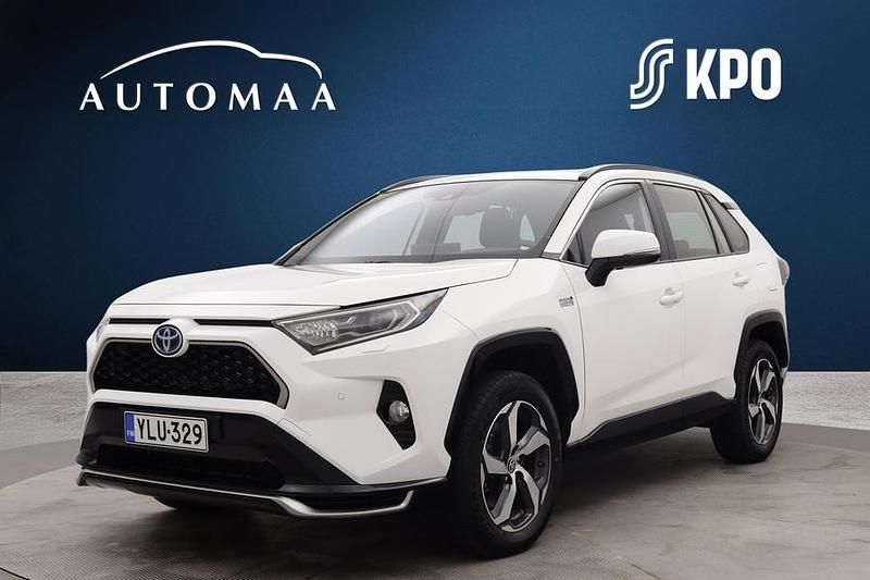 Valkoinen Käytetty 2022 Toyota RAV4 Hybrid Active Katumaasturi | 41 900 € (Perustarjous) - Kuva 1/3