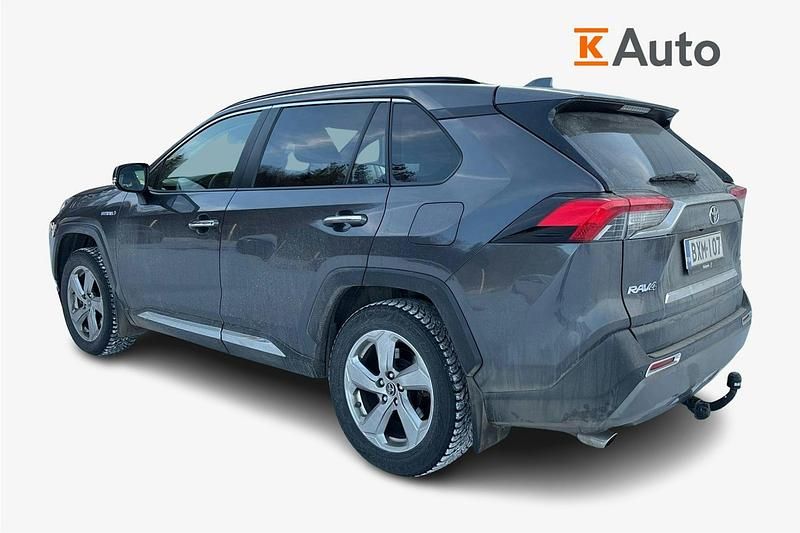 Käytetty Toyota RAV4 Hybrid Premium 222 HP (163 kW) 2019 Harmaa Katumaasturi