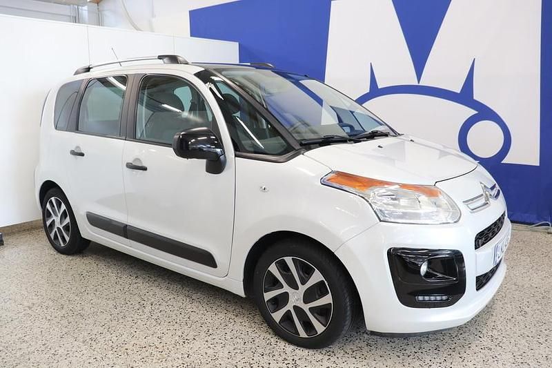 Valkoinen Käytetty 2016 Citroën C3 Picasso Feel Tila-auto | 7 700 € - Kuva 1/4