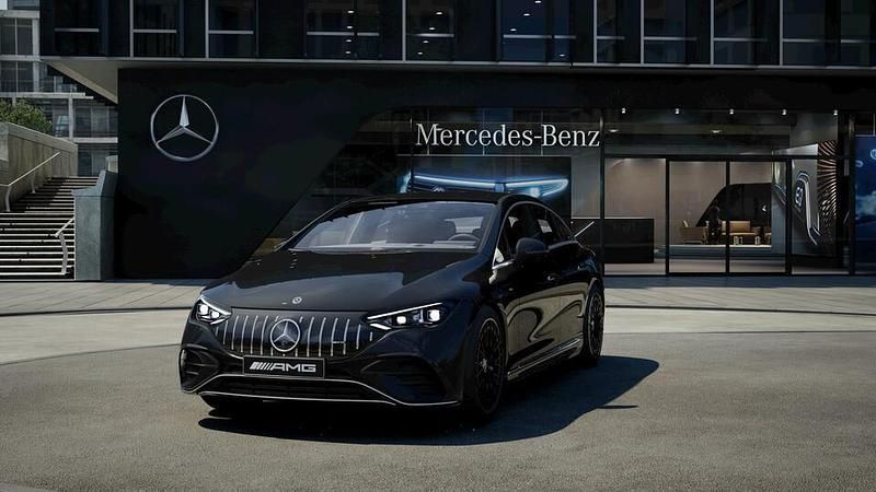 Musta Käytetty 2023 Mercedes EQE AMG 43 Premium Plus Sedan | 73 900 € (Kallis) - Kuva 1/4