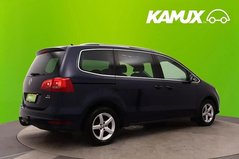 Käytetty VW Sharan Comfortline 150 HP (110 kW) 2012 Sininen Tila-auto