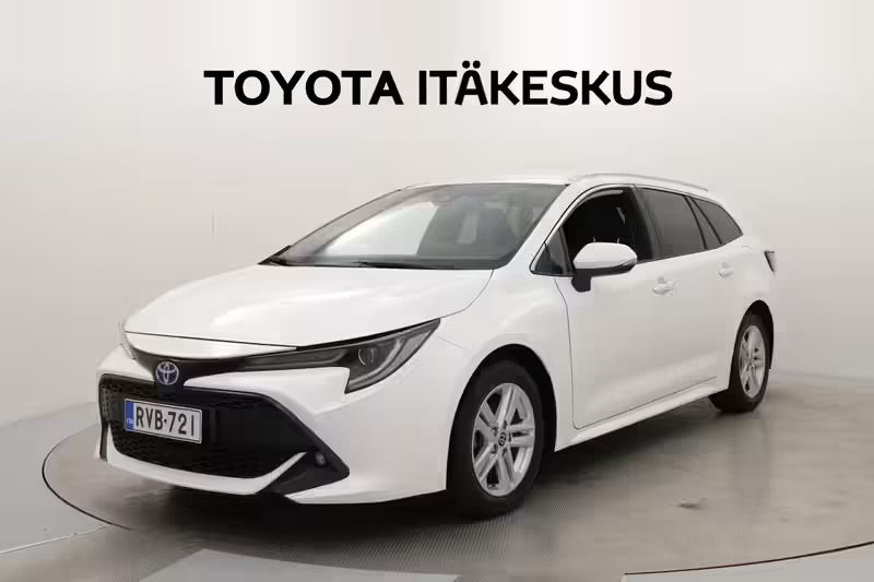Valkoinen Käytetty 2023 Toyota Corolla Edition Farmari | 26 990 € (Perustarjous) - Kuva 1/4