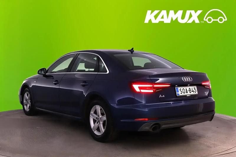 Käytetty Audi A4 Business 190 HP (139 kW) 2018 Sininen Sedan