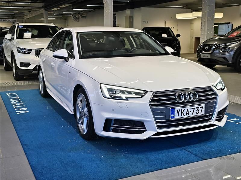 Käytetty Audi A4 Business 190 HP (139 kW) 2018 Valkoinen Sedan