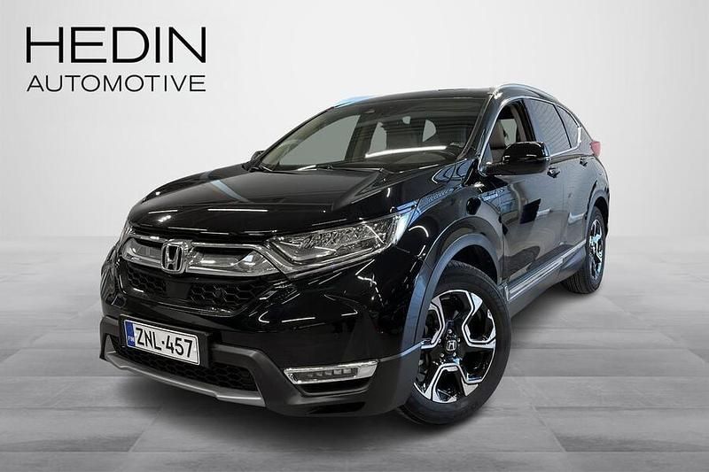 Musta Käytetty 2021 Honda CR-V Hybrid Katumaasturi | 31 900 € (Hyvä tarjous) - Kuva 1/4