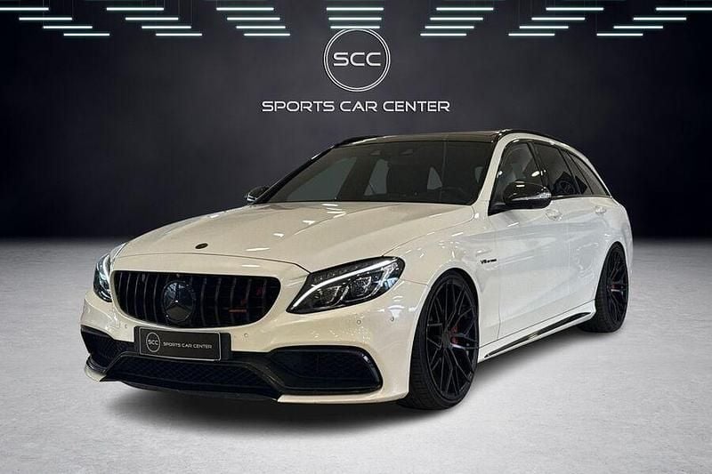 Valkoinen Käytetty 2015 Mercedes C63 AMG AMG Farmari | 59 700 € - Kuva 1/4