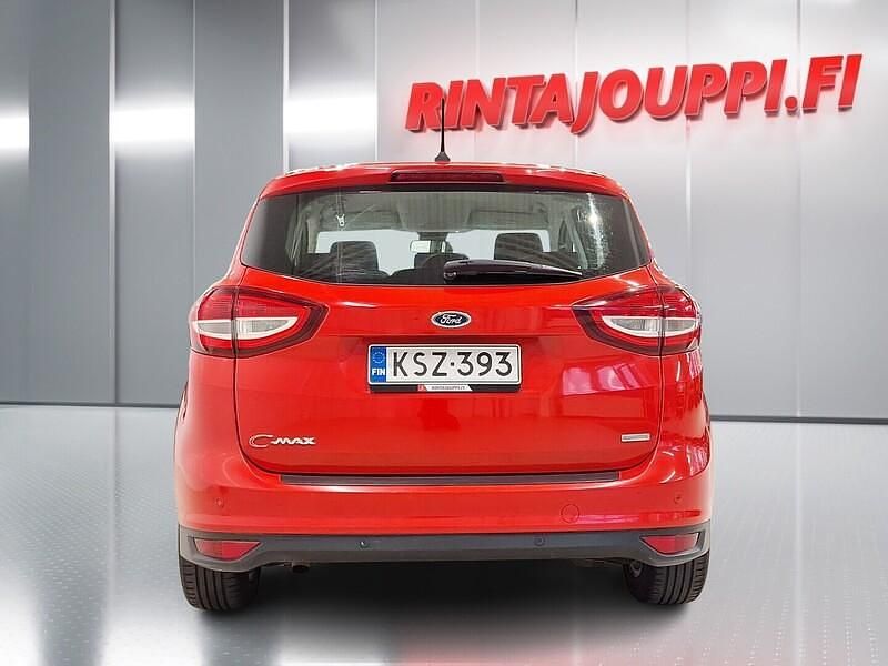 Käytetty Ford C-MAX Trend 125 HP (91 kW) 2017 Punainen Tila-auto