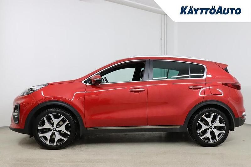 Käytetty Kia Sportage GT-Line 177 HP (130 kW) 2020 Punainen Katumaasturi