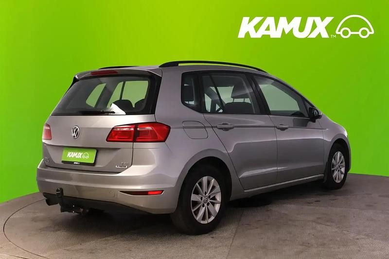 Käytetty VW Golf Sportsvan Comfortline 110 HP (80 kW) 2014 Hopea / harmaa Tila-auto