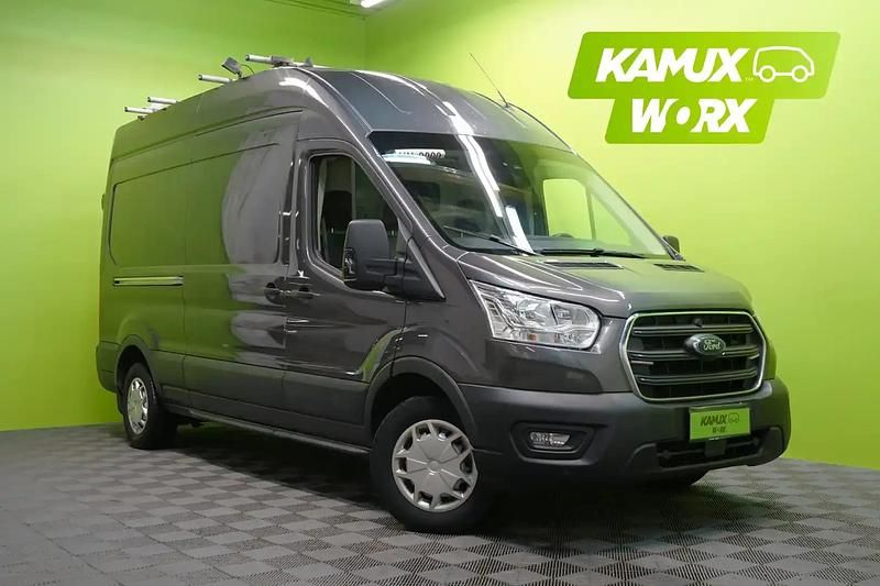 Käytetty Ford Transit 170 HP (125 kW) 2021 Hopea / harmaa Van