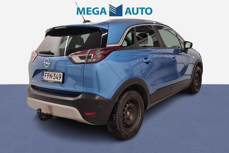 Käytetty Opel Crossland X Innovation 131 HP (96 kW) 2020 Sininen Katumaasturi