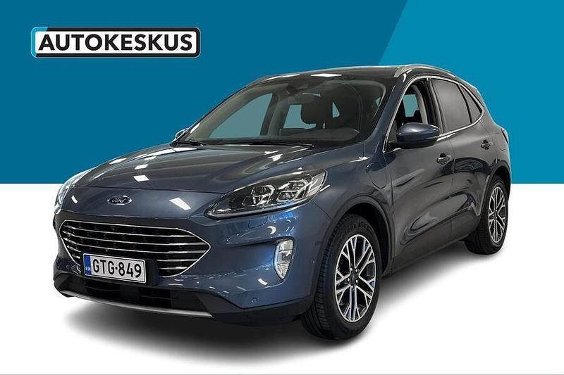 Sininen Käytetty 2020 Ford Kuga Titanium X Katumaasturi | 19 290 € (Perustarjous) - Kuva 1/3