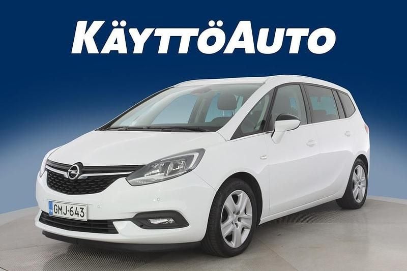 Käytetty Opel Zafira Enjoy 140 HP (102 kW) 2017 Valkoinen Tila-auto