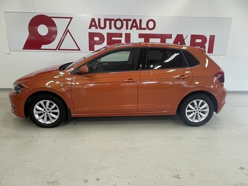 Käytetty VW Polo Highline 95 HP (69 kW) 2018 Vihreä Viistoperä