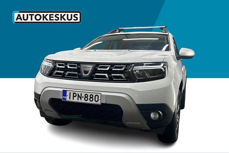 Valkoinen Käytetty 2022 Dacia Duster Prestige Katumaasturi | 21 390 € (Hieman kallis) - Kuva 1/3