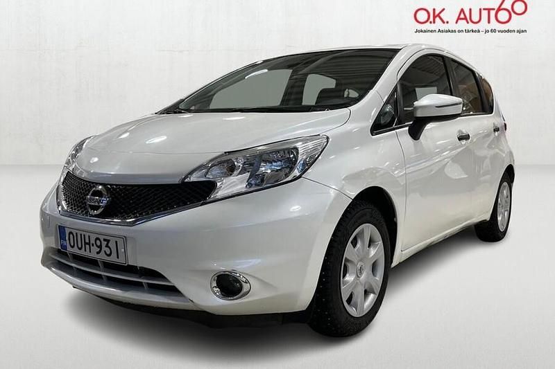 Käytetty Nissan Note Visia 80 HP (58 kW) 2014 Valkoinen Viistoperä