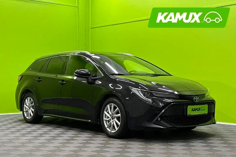 Musta Käytetty 2022 Toyota Corolla Edition Farmari | 16 900 € (Supertarjous) - Kuva 1/4