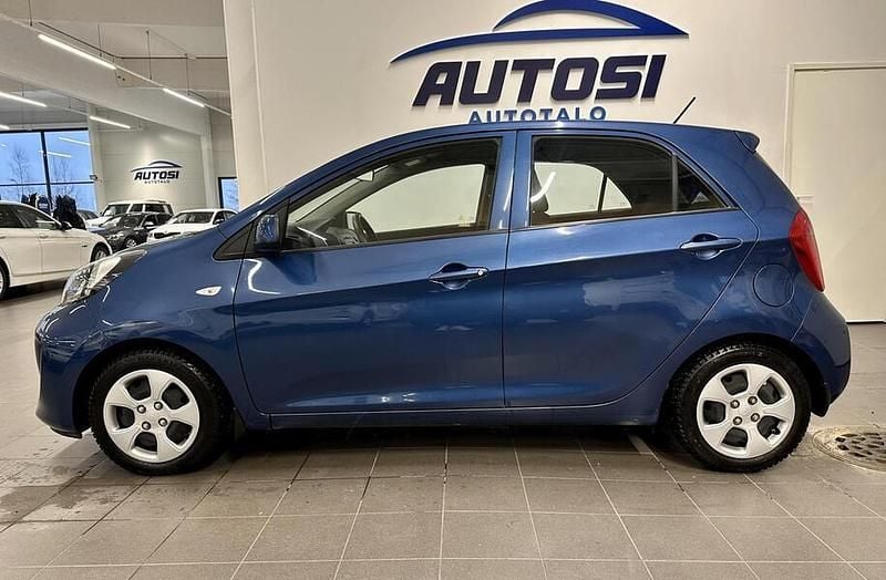 Käytetty Kia Picanto LX 67 HP (49 kW) 2016 Sininen Viistoperä