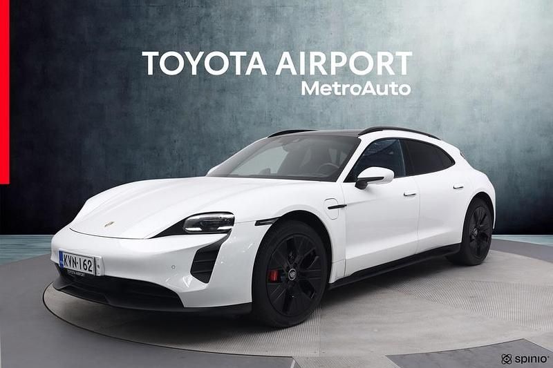 Valkoinen Käytetty 2023 Porsche Taycan Sport Turismo Farmari | 79 880 € - Kuva 1/4