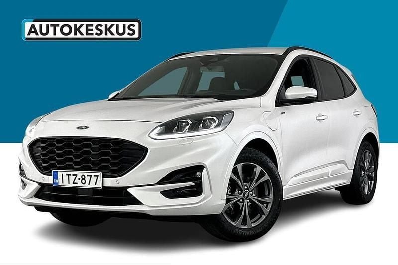 Valkoinen Käytetty 2020 Ford Kuga ST-Line Katumaasturi | 21 490 € (Perustarjous) - Kuva 1/3