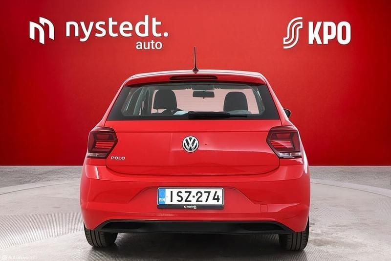 Käytetty VW Polo Style 95 HP (69 kW) 2020 Punainen Viistoperä