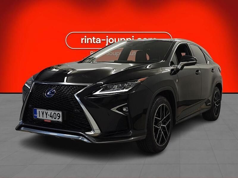 Musta Käytetty 2017 Lexus RX450h Sport Line Katumaasturi | 33 890 € (Hyvä tarjous) - Kuva 1/4
