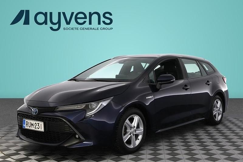 Sininen Käytetty 2021 Toyota Corolla Business Edition Farmari | 22 900 € (Perustarjous) - Kuva 1/4