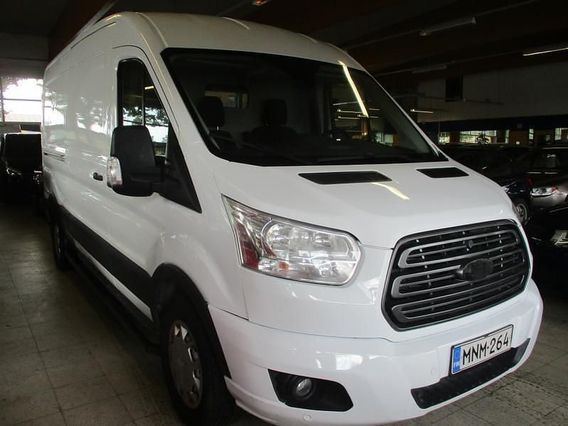 Valkoinen Käytetty 2018 Ford Transit Van | 17 980 € (Supertarjous) - Kuva 1/4