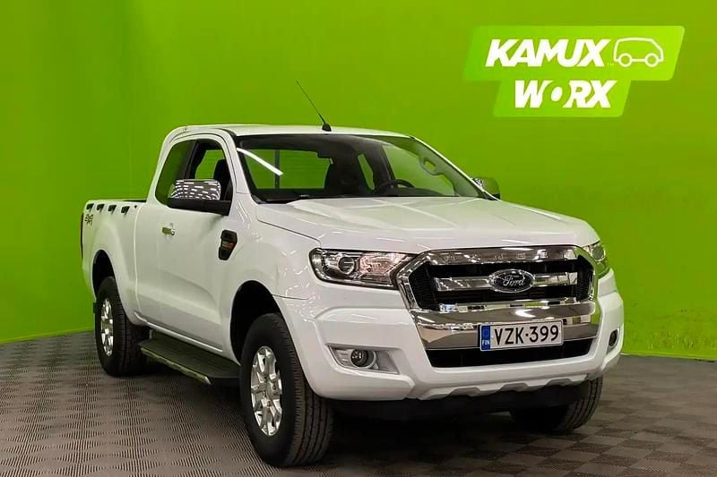 Valkoinen Käytetty 2018 Ford Ranger XLT Nouto | 27 900 € (Supertarjous) - Kuva 1/4